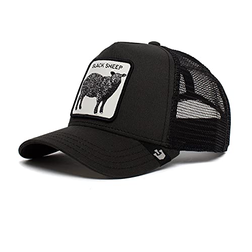 Goorin Bros. Unisex-Erwachsene The Farm Baseball Trucker Hat Baseballkappe, Ebenholz/Revolter...