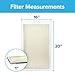 Filtrete 16x20x1 AC Furnace Air Filter, MERV 5, MPR 300, Capture Unwanted Particles, 3-Month Pleated 1-Inch Electrostatic Air Cleaning Filter, 6-Pack (Actual Size15.69x19.69x0.81 in)