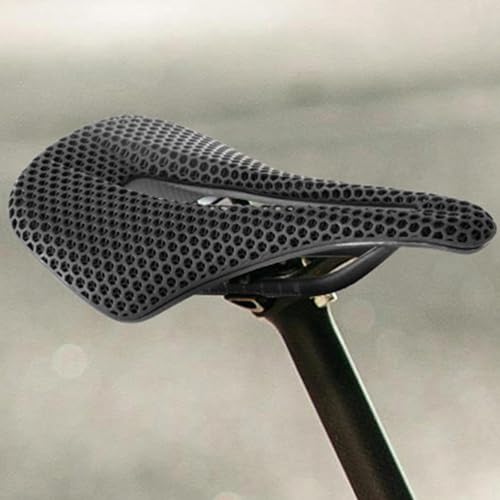 Selle de cyclisme rembourrée gel pour longues randonnées et trajets - 3