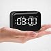 SODIAL Radio Reloj Despertador Digital con Radio FM, Altavoces con Conector para...