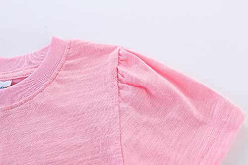 Mud Kingdom Little Girls Birthday Shirt Long Sleeve Cute Cartoon 5