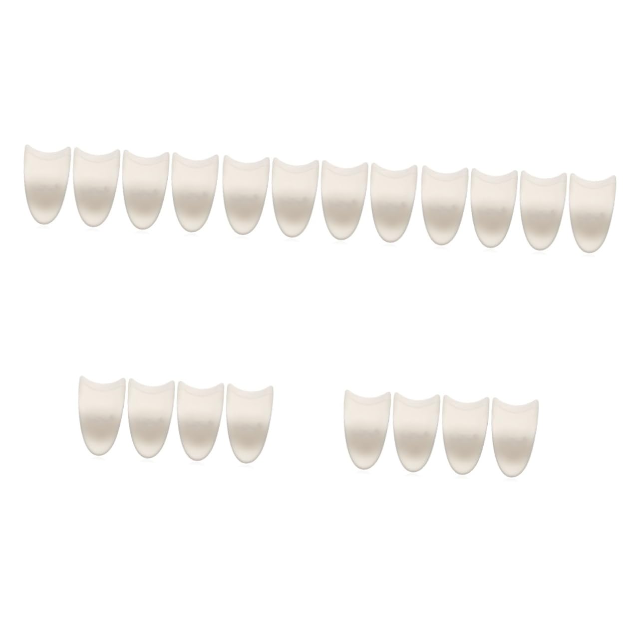 minkissy 20pezzi Pinzette Per Extension Ciglia Strumento Pratico Per Applicare e Rimuovere Ciglia Finte Inossidabile Clip Leggera e Portatile Per Uso Quotidiano
