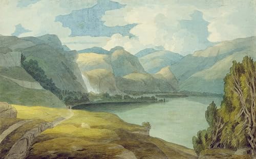 Arte Pintura Lienzo Derwentwater Impresión Alta Definición Pared 60x90cm