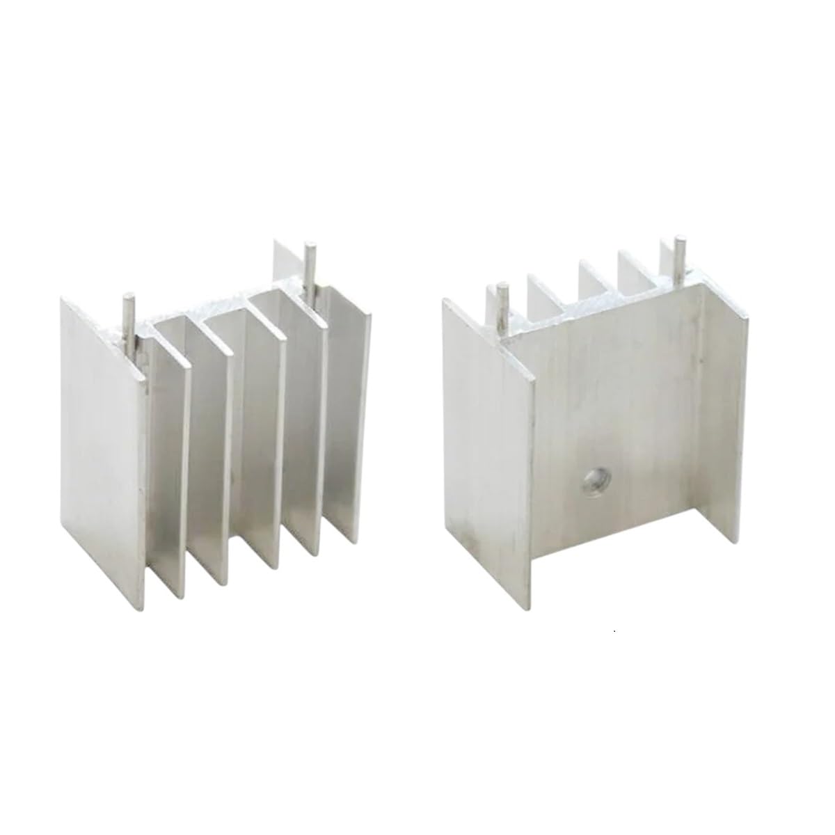 25X23X16Mm-2Pins | Aluminum Heat Sink To-220 Mosfet to 220 Heatsink Cooler Radiatori for Mos Lm317 L7805 L7812 L78Xx Transistor Set IRI Fxx-10pcs