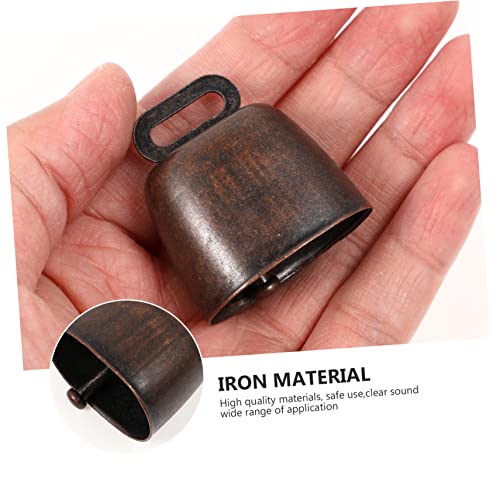 Amosfun 10 Pcs Sino De Vaca De Metal Sinos Sino De Ovelha Enfeites De Sino De Natal Sino De Pastagem