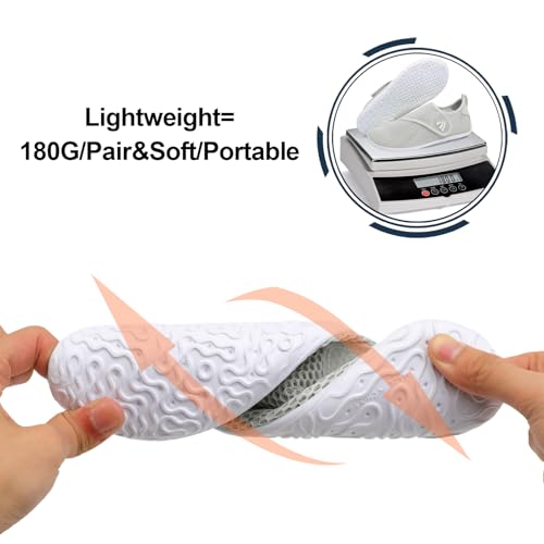 Image of Spesoul Womens and Mens Water Shoes Breathable Quick Dry Soft Barefoot Aqua Socks for Hiking Swim Beach Surf Yoga Sport