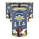by Amazon Hundefutter, nass, Dose, Stücke mit Geflügel in Sauce, 6 x 1,24 kg