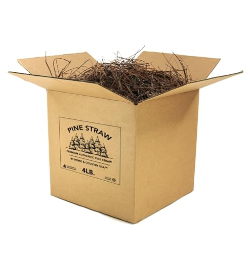 Home and Country USA Premium 4 Pound Pine Straw Mulch