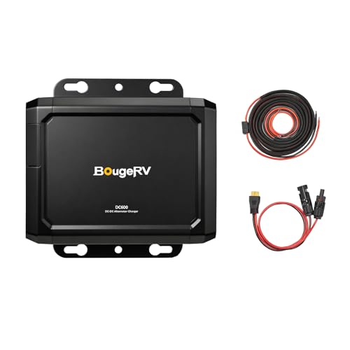 BougeRV 600W Alternator Charger for Power Stations 12V/24V DC DC Charger