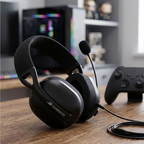 Havit Fone de Ouvido Headset Gamer Fuxi-H3 Black Com Fio e Sem Fio, Wireless 2,4GHz, Bluetooth, Cabo USB-C