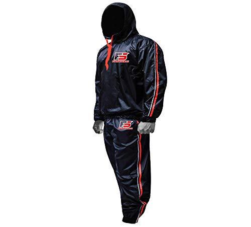 image for FIGHTSENSE MMA Sauna Sweat Suit Non Rip Track Weight Loss Slimming Fit