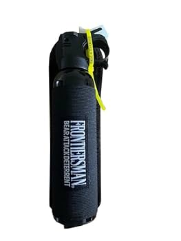 【熊スプレー】 フロンティアーズマン 新品未開封 モンベル、噴射距離が12mに伸びた熊よけスプレー