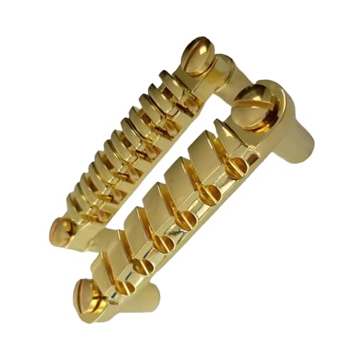 6ストリングエレクトリックギターブリッジトップハンギングストリング個々のサドルギターブリッジテールピースギターアクセサリー