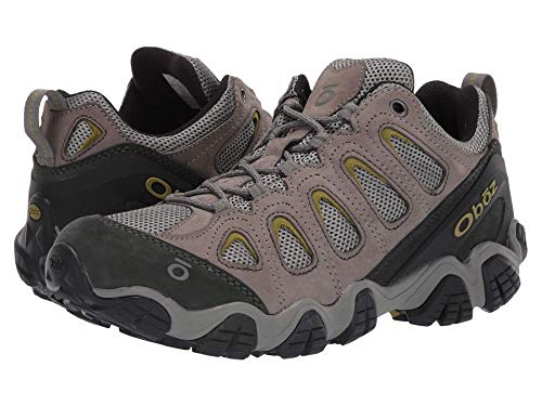 Oboz Men's Sawtooth II Low Hiking Shoe, Pewter, 10 Wide