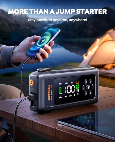 Portable Jump Starter with 150PSI Compressor