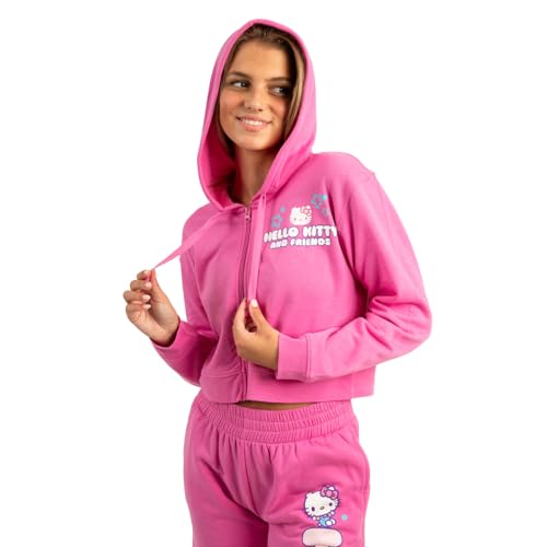 Hello Kitty Adult Zip Up Hoodie and Jogger Set3