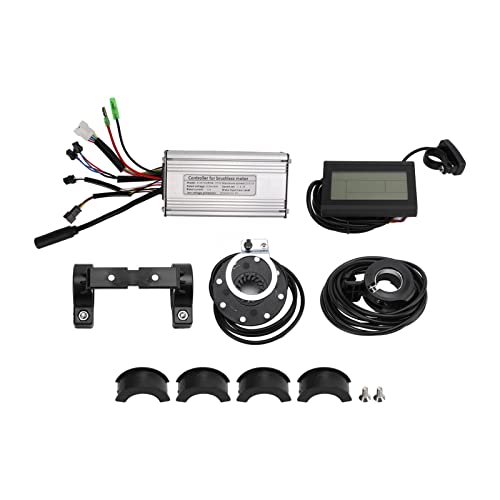 BuyWeek Controller Motore Brushless per Bici Elettrica, 22A 36V 48V 550W Controller Brushless Display LCD3 Kit Acceleratore per Bicicletta Elettrica