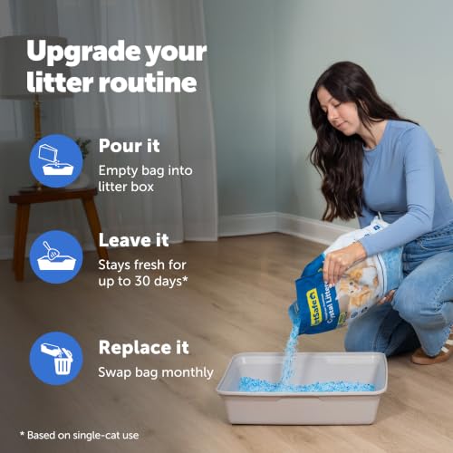 Image of PetSafe ScoopFree Premium Crystal Litter, Fresh Scent, 8Lb Bag, 3 Pack