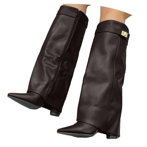 Bottes au-dessus du genou pliables pour sublimer vos tenues d'hiver