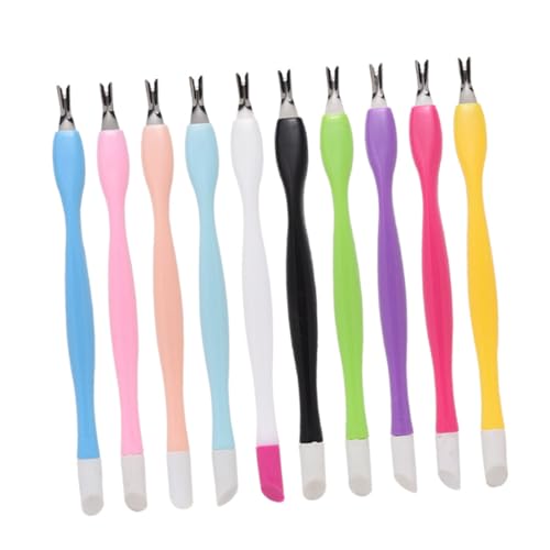 Didiseaon Simple Nail Care Kit 50pcs Cuticle Pushers Exfoliators Trimming Tools Random Style