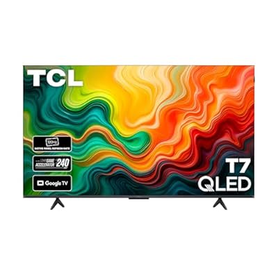 TCL Amazon Exclusive 65 Inch Class T7 Series | 4K QLED HDR Lag-Free Smart Google TV | 65T7, 2025 Model | 120Hz-144Hz High Brightness, Dolby Atmos, Alexa Voice Remote AI Streaming Gaming Television