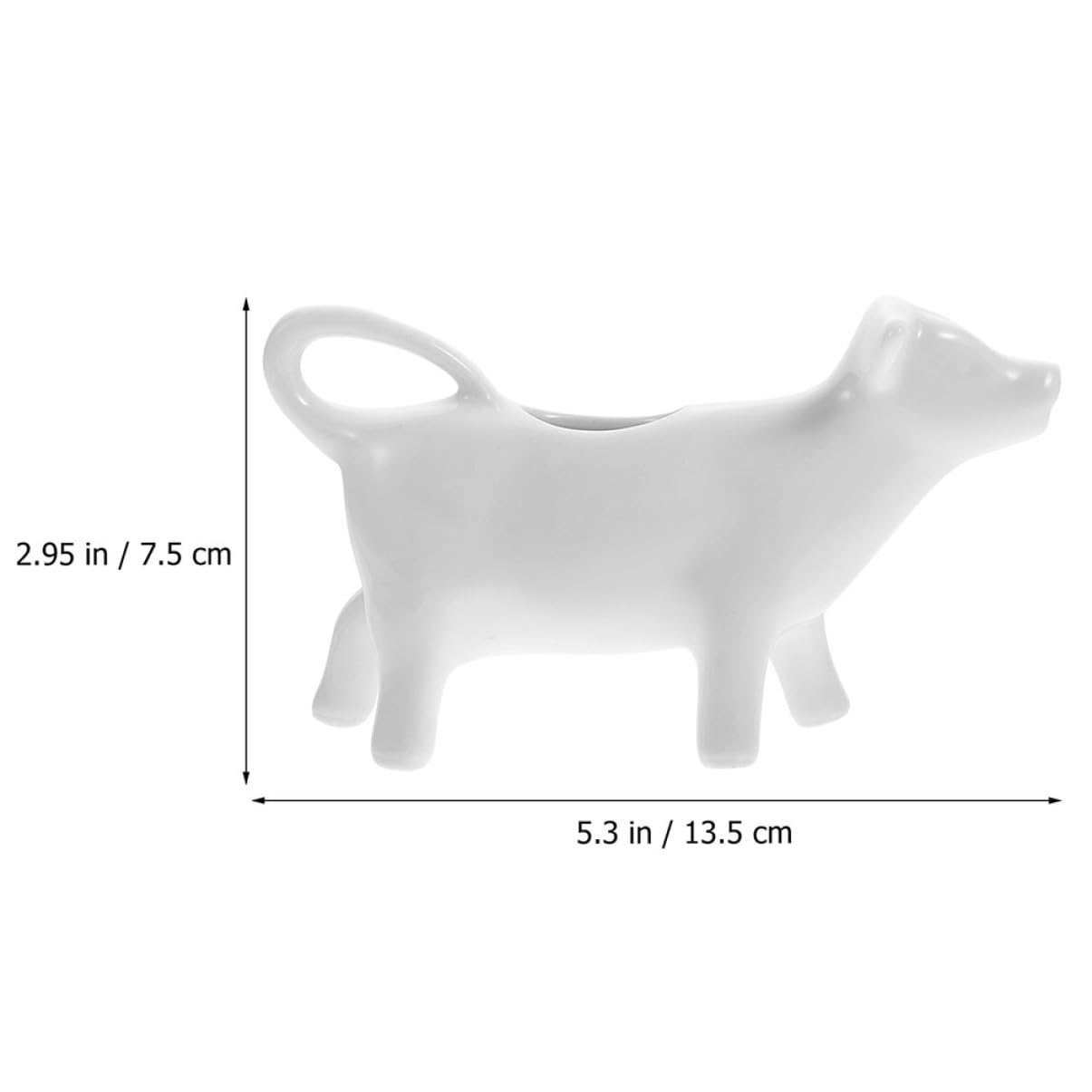 GLEAVI 4piezas Jarra de Cerámica para Espumar Leche Dibujos Animados Recipiente para Salsa de Cocina para Hacer Café Capuchino Casa