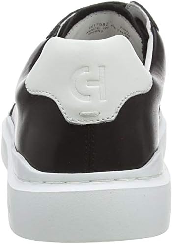 Cole Haan Women's Grandpro Rally Court Sneaker, Black/Optic White/Optic White, 9 | Image 2