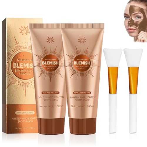 Eliminación de Pecas Mascarilla Peel Off, Herbal Spots Peel-Off Facial Mask, Mascarilla Facial Hidratante, para Hidratación, Antiarrugas, Limpieza, Eliminación de Manchas