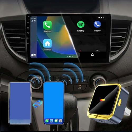 Adaptador Android Auto inalámbrico y CarPlay conmutable para conectar dos sistemas 5