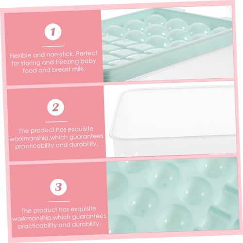 Molde para cubitos de hielo multi capa práctico miniatura 7