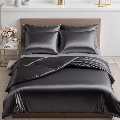 Cozyor Satin Bettwäsche extra dick und weich mit robustem Reißverschluss