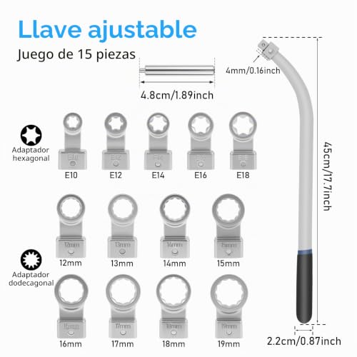 Llave de banda para filtro de aceite 14 Imagen adicional