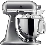 KitchenAid Robot de cocina Artisan 4,8L Contorno Plata