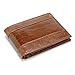 Produktbild liu Herrengeldbörse Männer Brieftasche Vintage Leder Multi-Card Case Card College Student Faltbare Geldbörse Kurze Paraffinwachs (Größe: 11,5 * 1 * 9,5 cm)