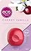 Produktbild eos Flavor Cherry Vanilla Lip Balm, feuchtigkeitsspendende Lippenpflege, mit Kirsch-Vanille Geschmack, für weiche Lippen, mit natürlicher Sheabutter, 7 g