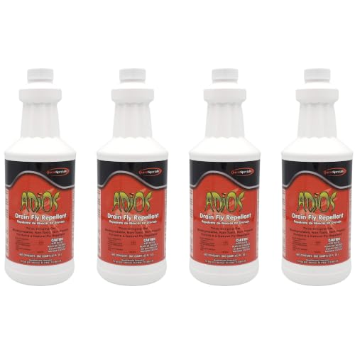 Gel Desatascador Quest Specialty Adios para Áreas de Drenaje, 1 Cuarto, Paquete de 4 miniatura 1