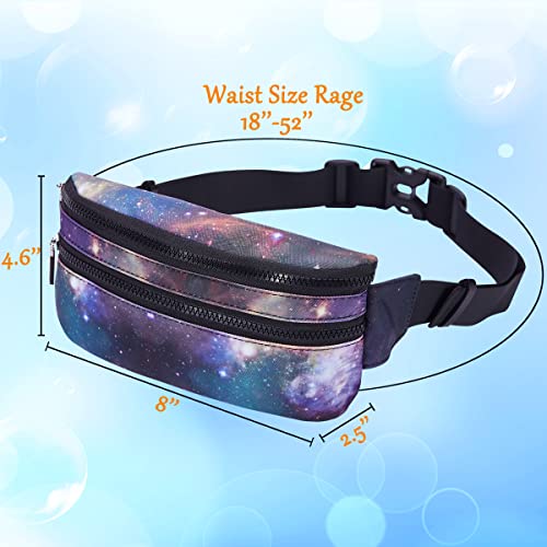 Image of Goothdurs Fanny Pack for Women Men Fashion Waist Bag Waterproof Hip Bum Bag with Adjustable Belt for Running Travel Hiking Cycling Money