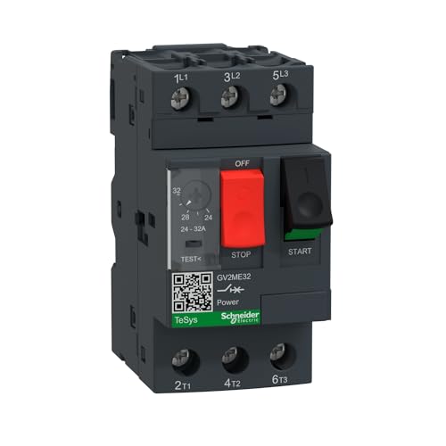Évitez les surcharges : disjoncteur moteur TeSys GV2ME32 Schneider Electric 24-32A 3P.