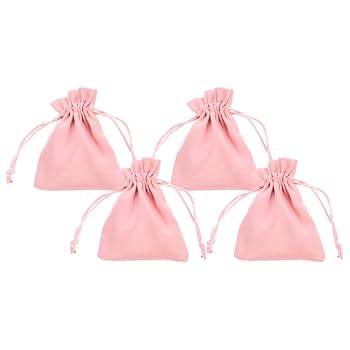 Amazon | Beavorty 巾着袋 ラッピング 袋 巾着 4本セット 引き