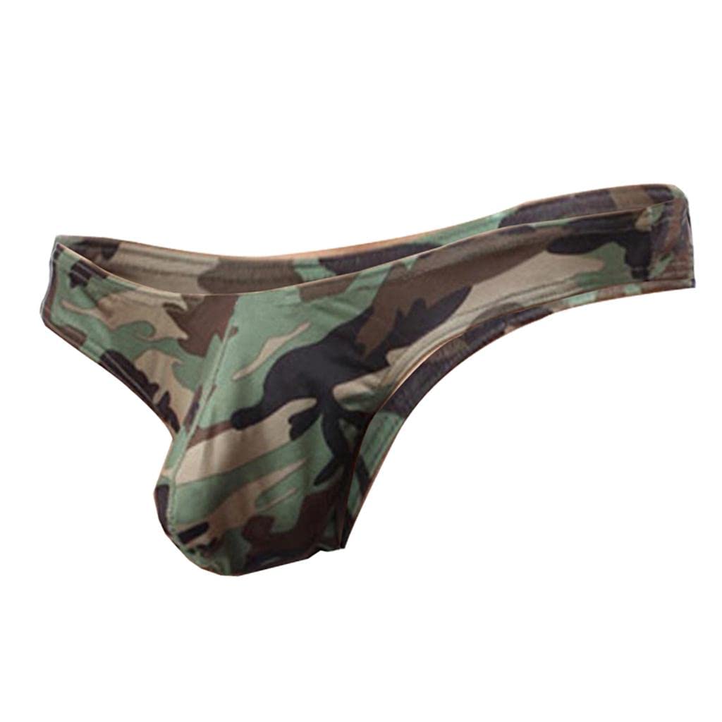myaddiction Mens Camouflage T-Back Underwear Low-Rise Bikini G-String Thong Briefs L-picture-24