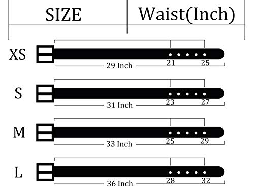 3 Pack Belts for Girls Rainbow Black Silver3