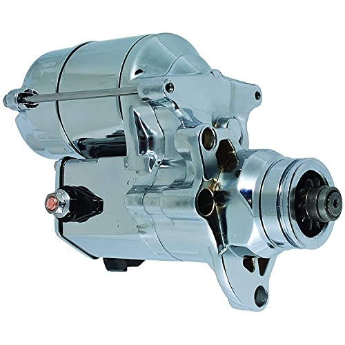 New Chrome Starter Replacement For 2006-2014 Harley Davidson 1584Cc 3161906, Shd0013-C, 31619-06A, 428000-3490, Shd0013C, 41052330 #TOP7