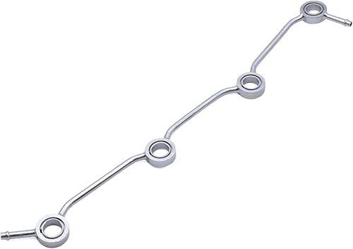 Miniatura 2 de Tubo de desbordamiento de retorno de combustible de 4 cilindros compatible con Kubota 03 series V1903 V2003T V2203 V2403 Indirecto Inject Engine