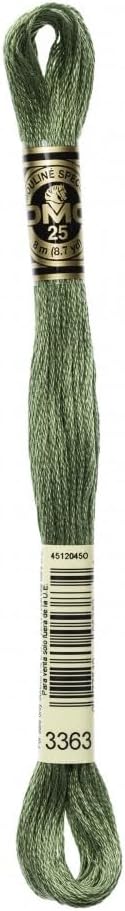 DMC Stranded Cotton Embroidery Thread 3363 - per Skein