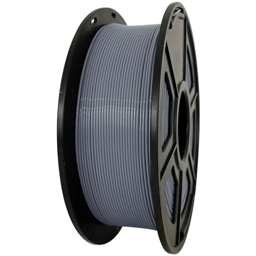 Food Safe PLA+PRO Filament 1.75mm, Gray 3D Printer Filament, Strong Layer Adhesion, Neat Winding for High Speed 60-500mm/s FDM 3D Printers, 2.2lbs/1kg