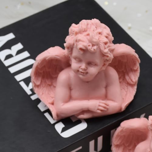 Moule à bougie 3D silicone bébé savon gâteau plâtre - 5