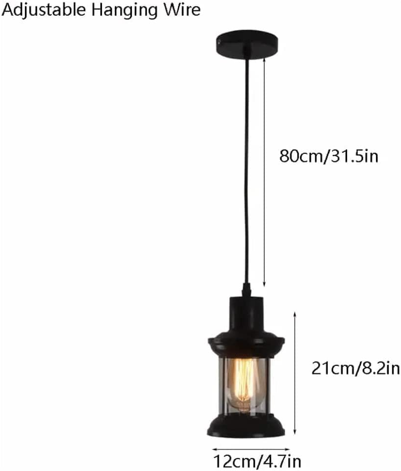 Luminaire de cuisine réglable pour éliminer les reflets avec style rétro - 5