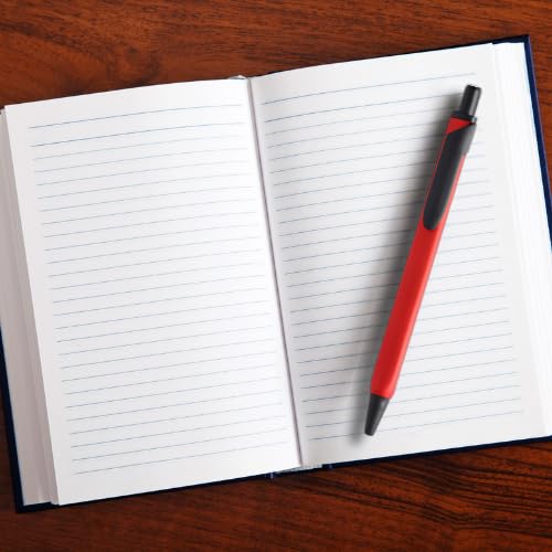 Image of 2 in 1 Personalized Office Gift Set of Pen and Notebook Diary with Your Name Engraved, A gift for all Corporate and Personal Occasions (Red)