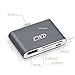 New MacBook Pro 2019 USB Type C HUB OTG/TF/SD Smart Card Reader Adapter for MacBook air 2018 and PC Laptop and Most USB Type-C Port Devices, EASTWILD USB 3.1 Type C Adapter (Grey)