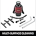 Sanitaire EURSC412B Quiet Clean Backpack Lightweight Vacuum, 8.5 Amps Power, 21